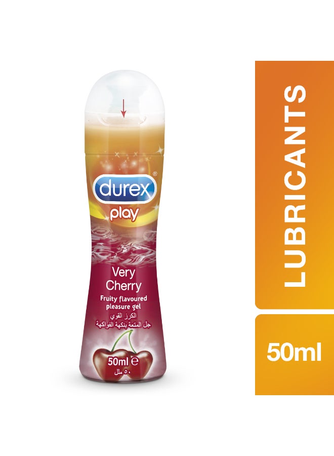 Durex - Play Very Cherry Lube 50ml - Image 1