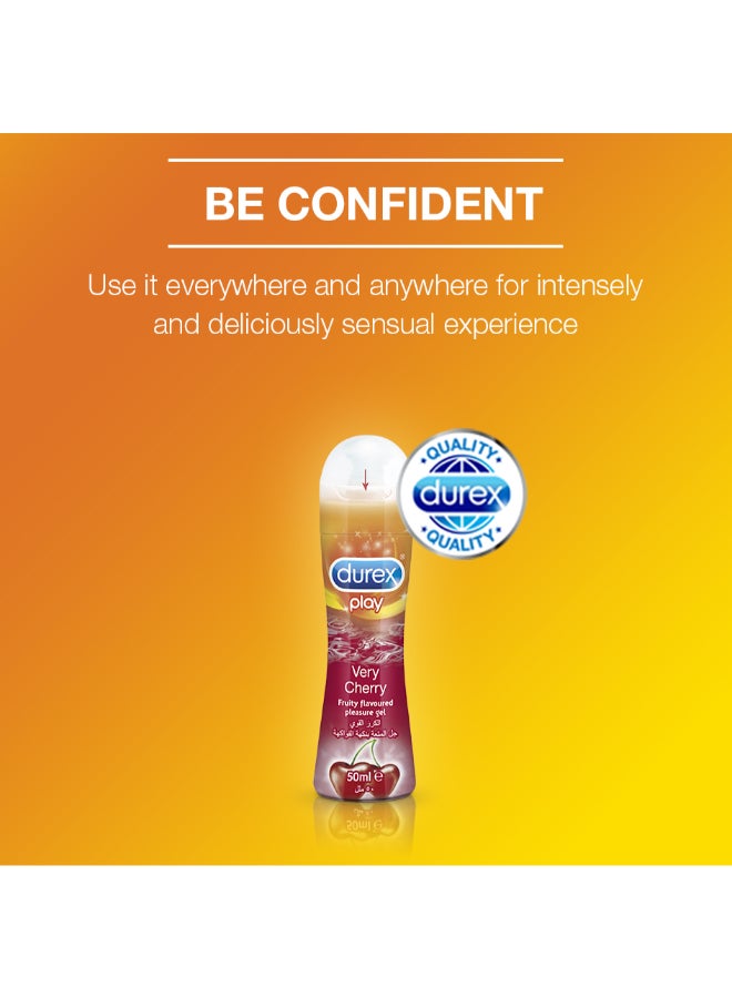 Durex - Play Very Cherry Lube 50ml - Image 1