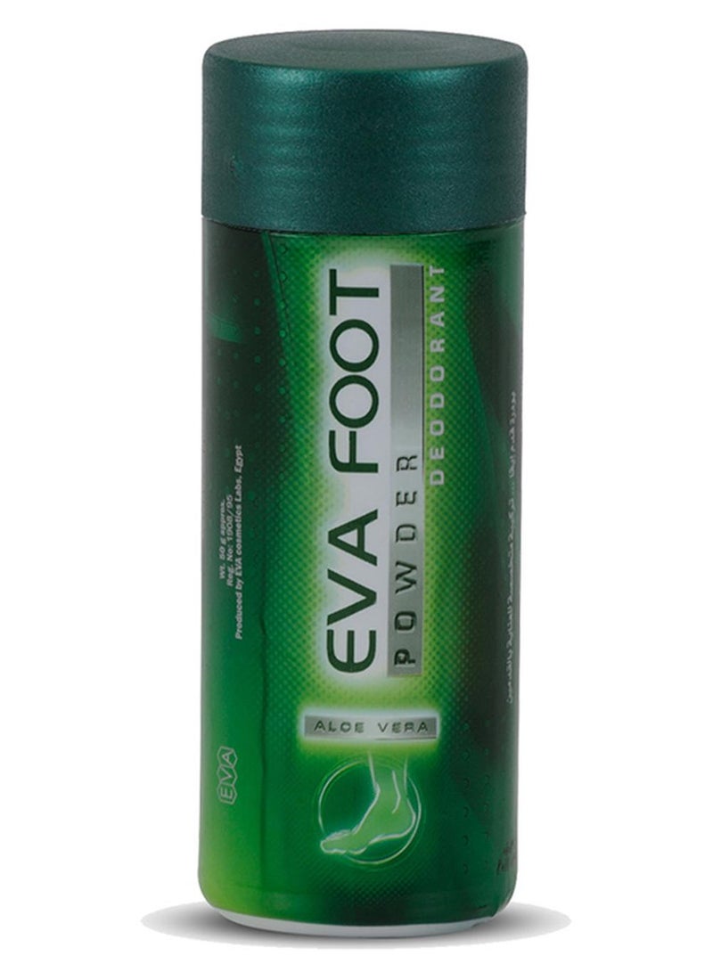 Aloe Eva Foot Powder Deodorant With Aloe Vera 50grams