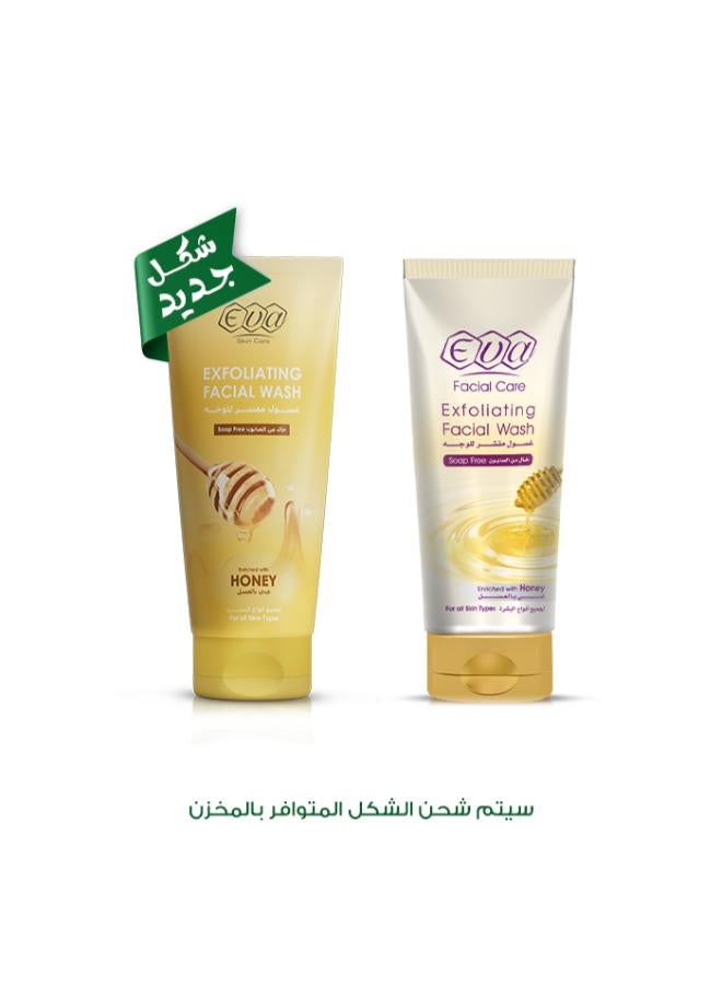 إيفا كير غسول مقشر للوجه غني بالعسل لكل أنواع البشرة 150ملليلتر