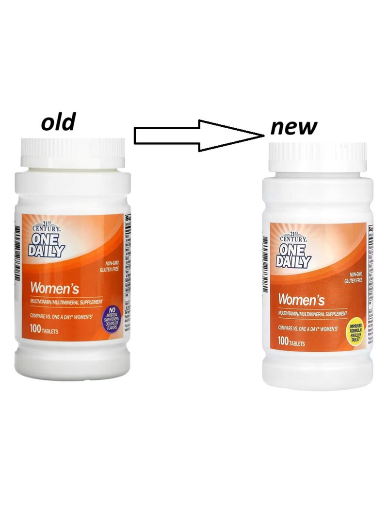 21st Century One Daily Womens Health 100 Tablets - Image 1