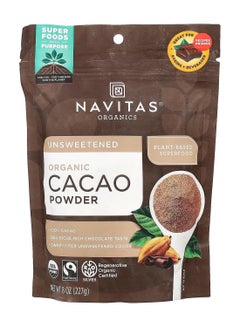 Navitas Organics Cacao Powder 8 Oz  - Image 1