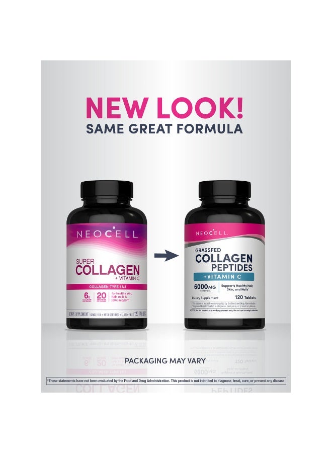 NEOCELL Super Collagen Plus With Vitamin C - 120 Tablets  - Image 5