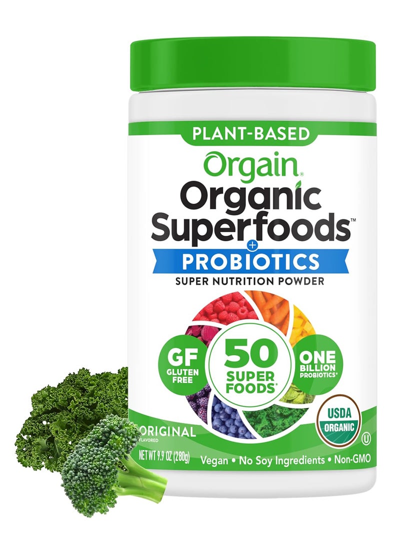 أورجين بودرة تغذية عضوية فائقة الكل في واحد
