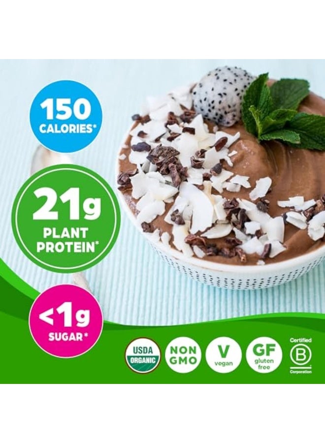Orgain, Organic Protein Powder, Creamy Chocolate Fudge, 2.03 Lb