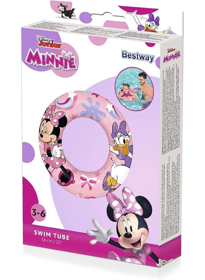 Bestway Disney Junior Swimming Ring Minnie Mouse 56cm - Image 3