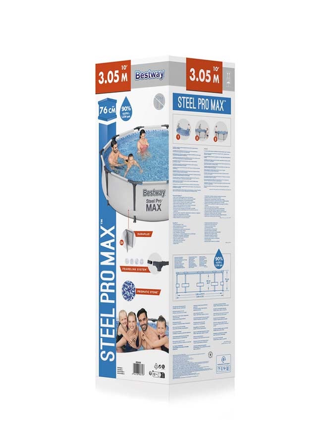 Bestway Steel Pro Frame Pool 305x76cm - Image 1