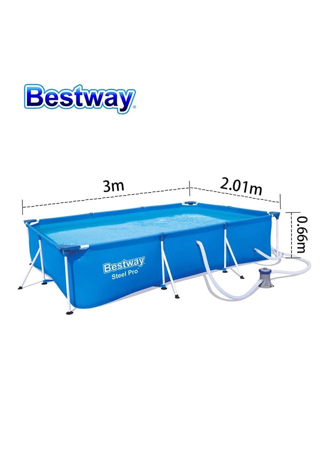 Bestway - Deluxe Splash Frame ( With Filter Pump) 300x201x66cm - Image 1