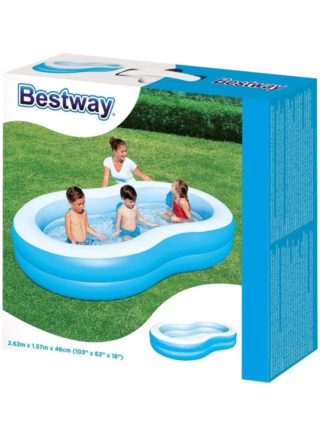 Bestway The Big Lagoon Family Pool - 54117 103x18x62inch  - Image 2
