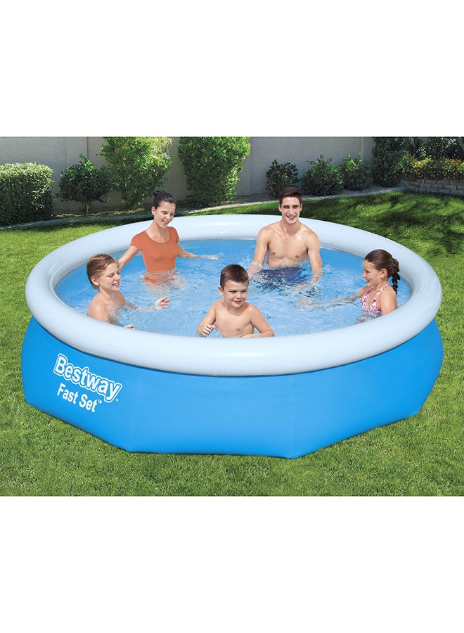 بست واي حوض سباحة بتصميم دائري للأماكن الخارجية 305x76سم - Image 2