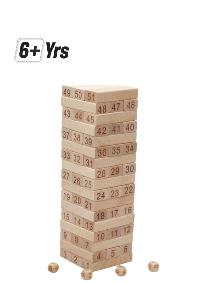 24.54792338.18 Wooden Number Toys For Children Puz 6+ Years 