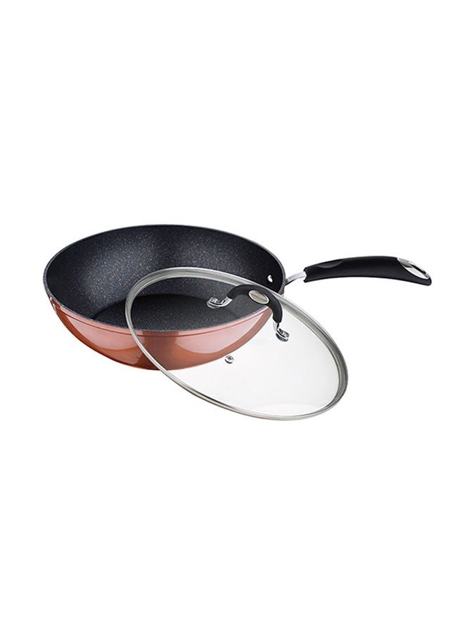 BERGNER Non-stick Induction Wok With Lid Copper 28cm - Image 1