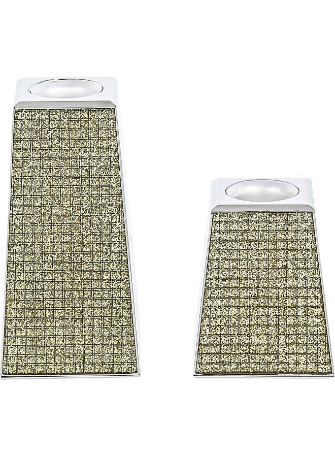 LINKAGE Glitter F2 Candle Holder Set Multicolour Standard - Image 3