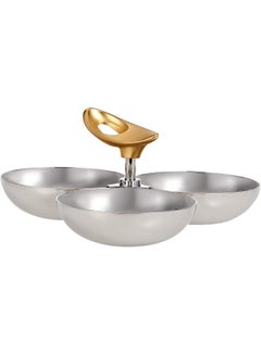 REGENT Malaika 3 Comprtment Snack Bowl Gold Standard  - Image 4