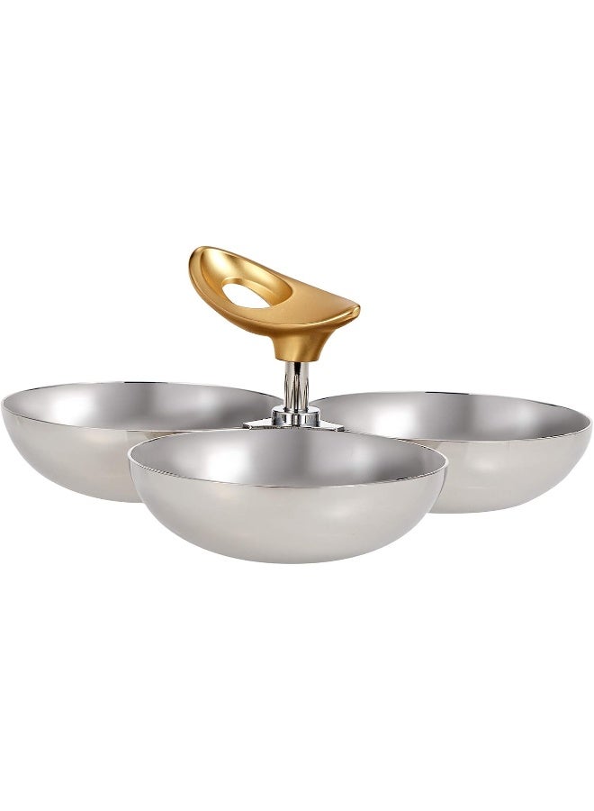 ريجنت وعاء وجبات خفيفة ب3 فتحات O2 ذهبي بحجم قياسي - Image 4