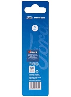 Ford 3-Piece HSS Metal Drill Bits Set Silver  - Image 4