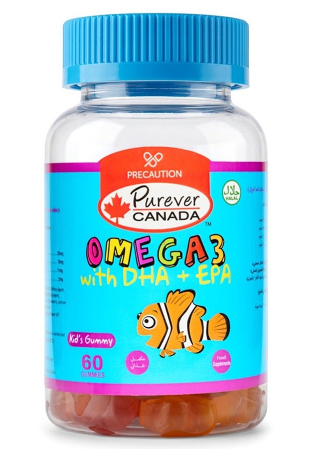 Purever CANADA Omega 3 With Dha And Epa 60 Gummies - Image 1