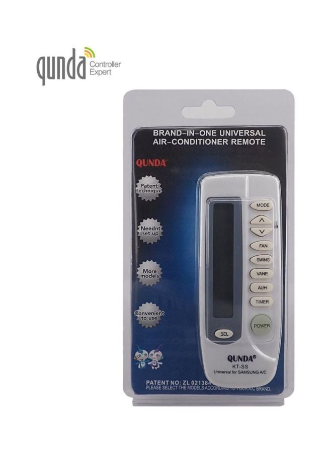 Samsung AC Remote Control SMAUNG321 Grey - Image 5