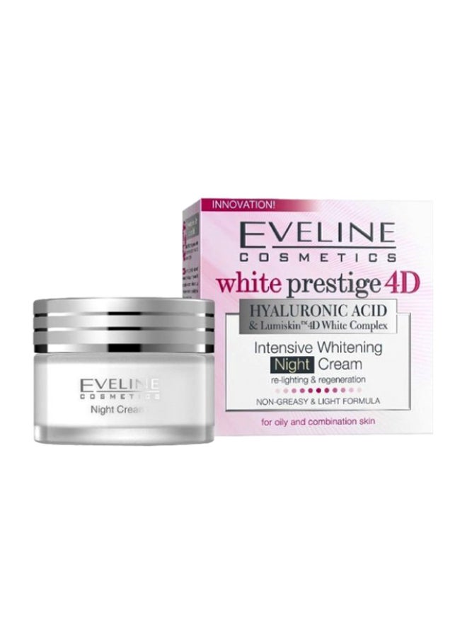 Eveline White Prestige 4D Night Cream White - Image 1