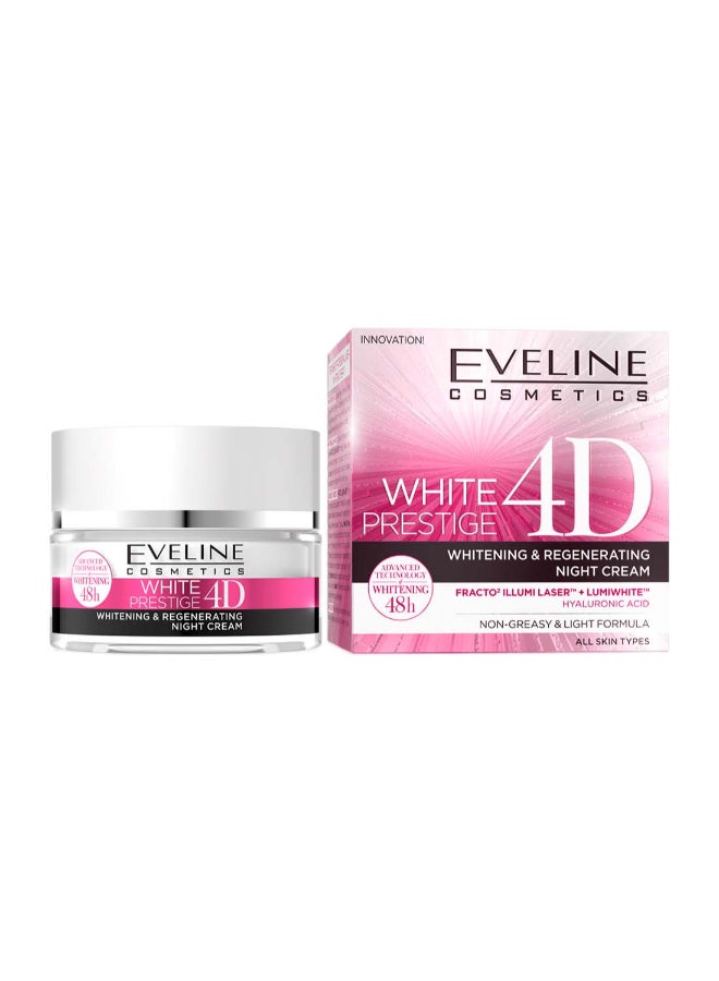 Eveline White Prestige 4D Night Cream White - Image 3