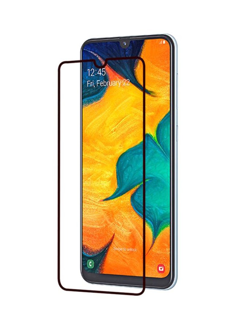 MARGOUN 3D Tempered Glass Screen Protector For Samsung Galaxy A30 Brown/Clear - Image 2