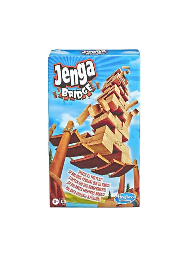 HASBRO - GAMING Jenga Bridge Block Stacking Game - Image 1