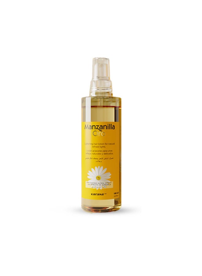 Manzanilla - Oro Lightening Hair Lotion With Chamomile Extract 180ml - Image 1