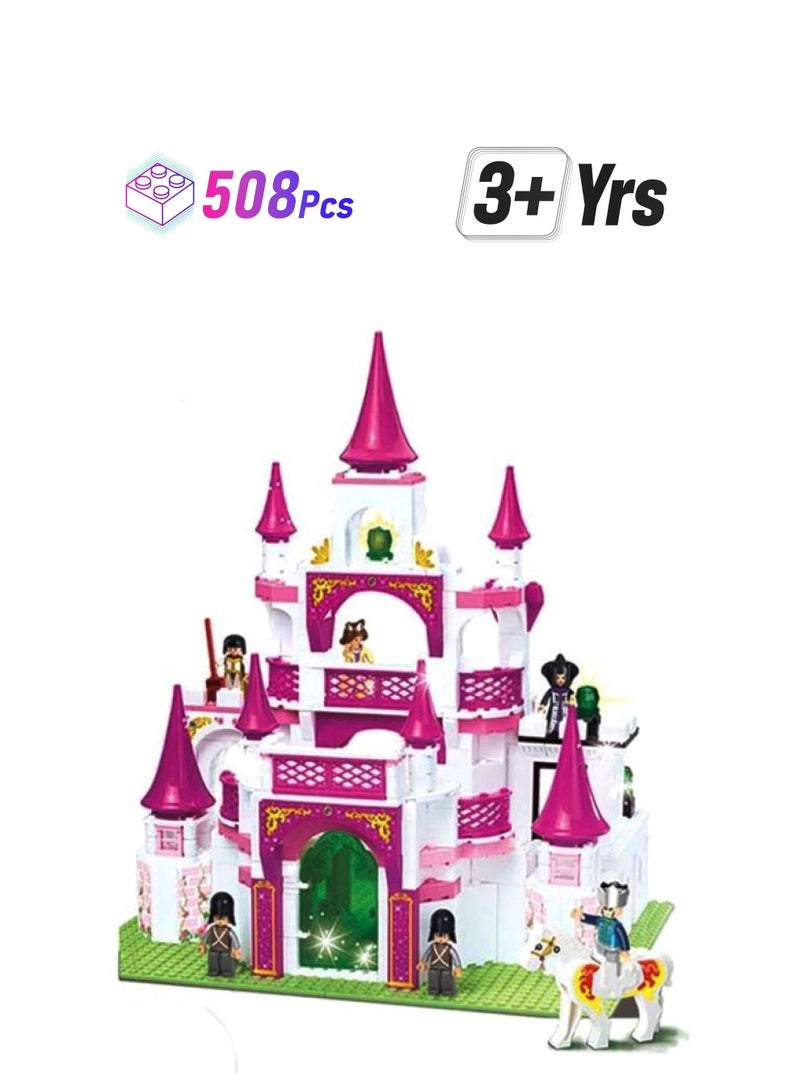 Sluban M38-B0151 508-Piece Dream Castle Construction Bricks Set 508 3+ Years - Image 1
