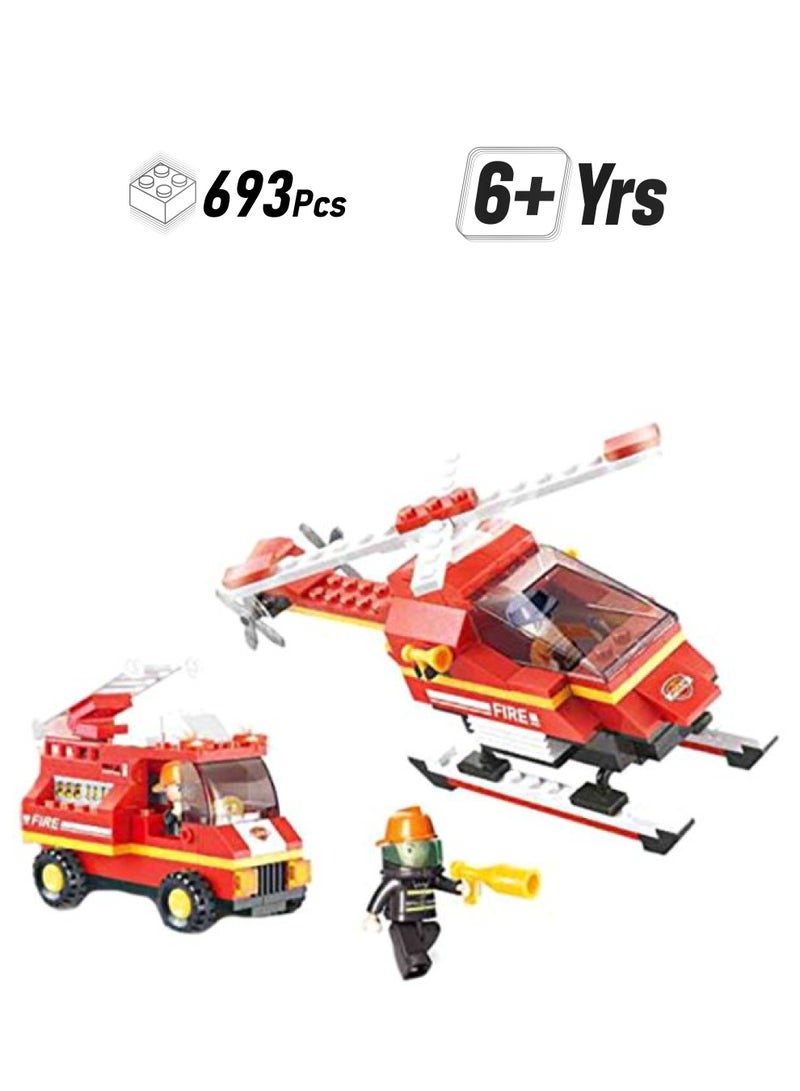 Sluban 693-Piece Fire Alarm Building Set 693 - Image 1