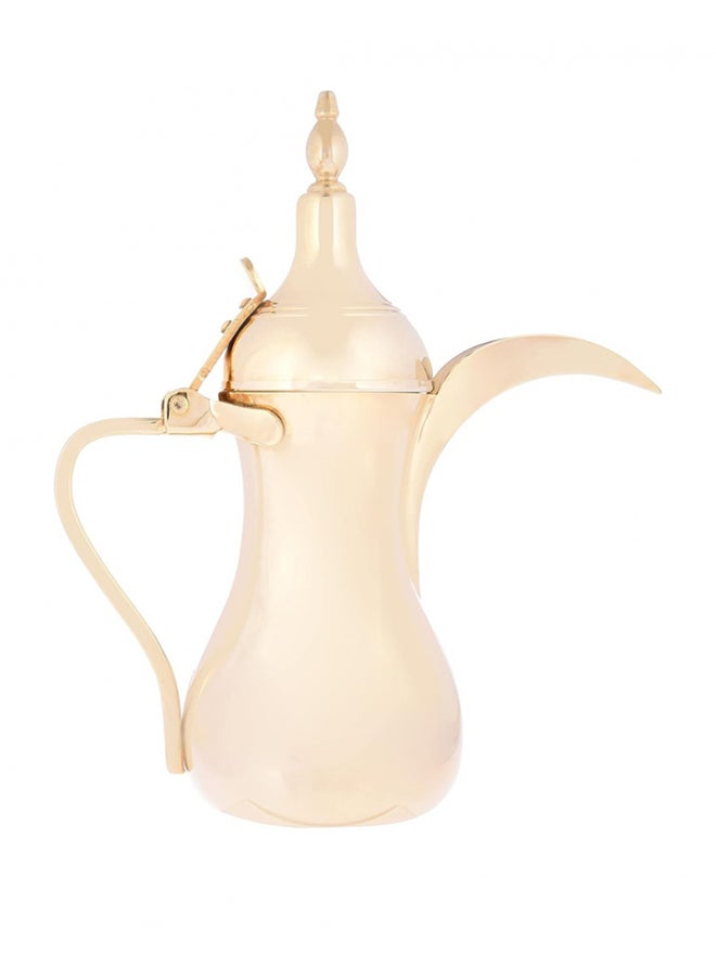 Alsaif Stainless Steel Arabic Coffee Dallah Flask Gold 1Liters  - Image 3