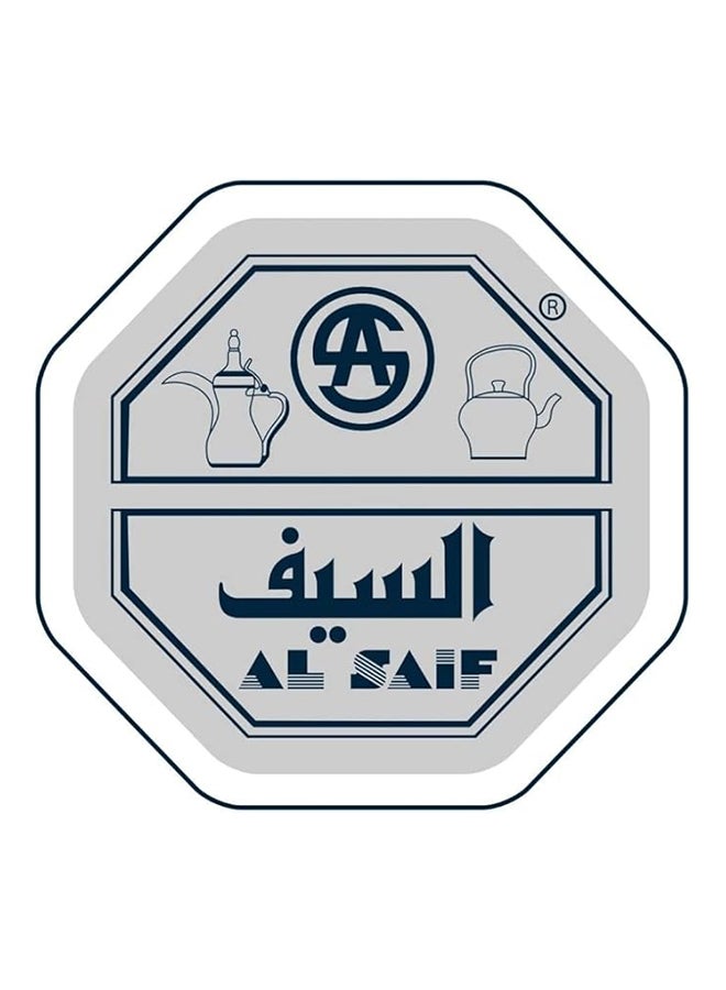 السيف - ترمس دلة من الستانلس ستيل للقهوة العربية ذهبي 1.2لترات - Image 1
