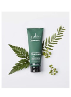 Sukin Supergreens Detoxifying Facial Scrub 125ml  - Image 2