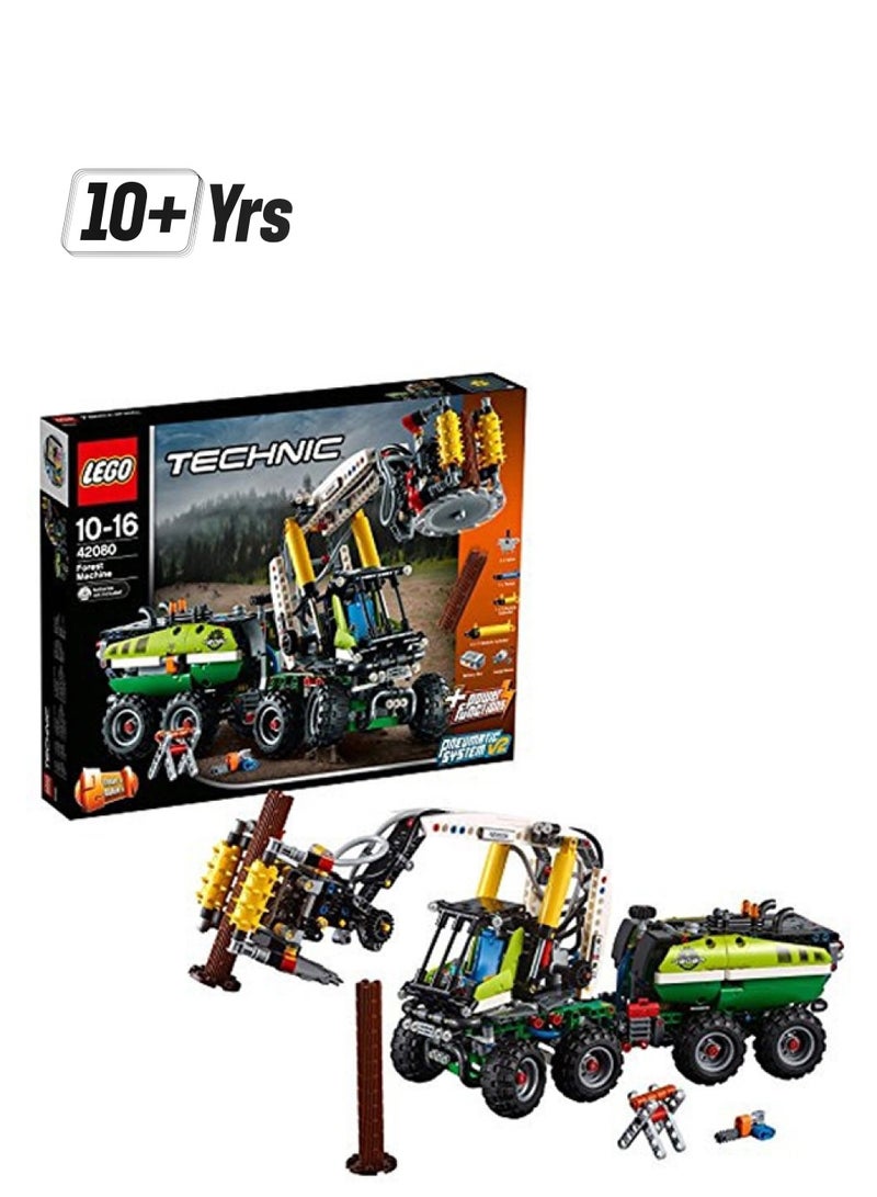 ليغو طقم مكعبات بناء آلة الغابة من مجموعة تيكنيك مكونة من 1003 قطعة طراز 42080 42080 1003 أكبر من 10 سنوات - Image 1