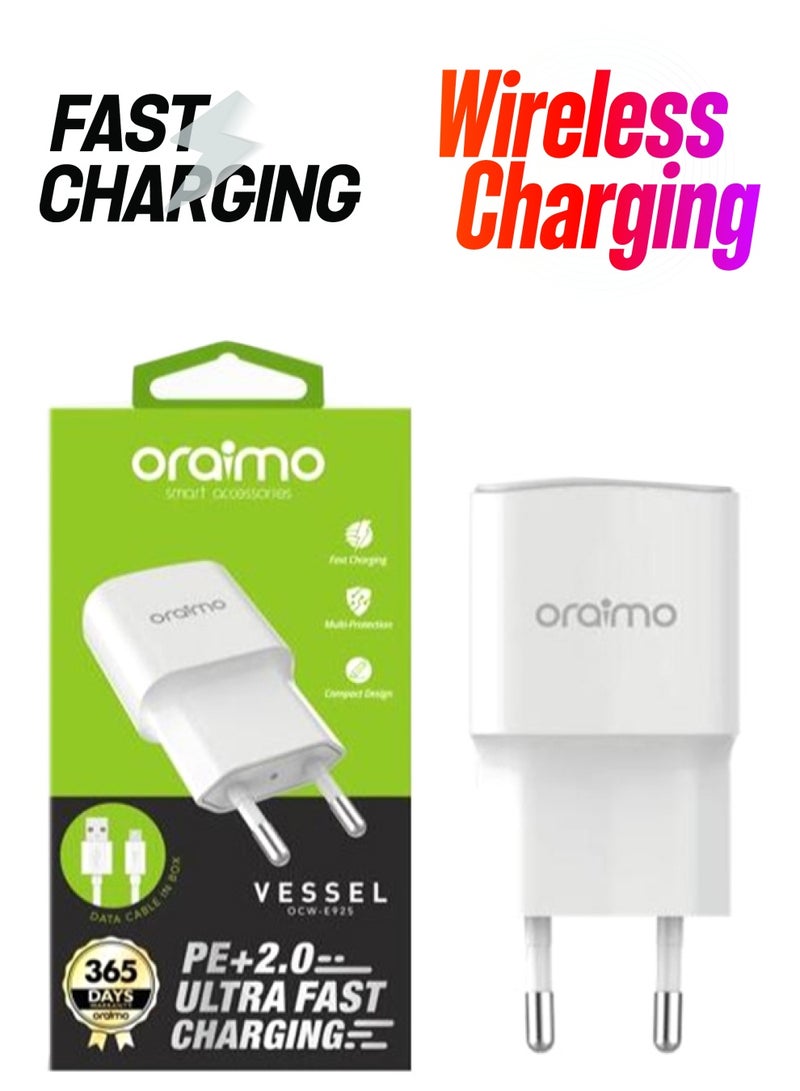Oraimo Usb Charger White