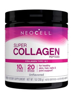 NEOCELL Super Collagen Peptides, Unflavored 7 oz Packaging may vary  - Image 1
