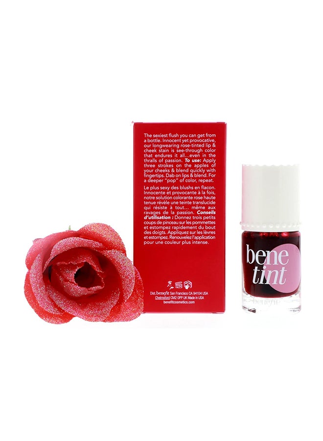 Benefit Cosmetics Benetint Cheek And Lip Stain 10ML Red - Image 3