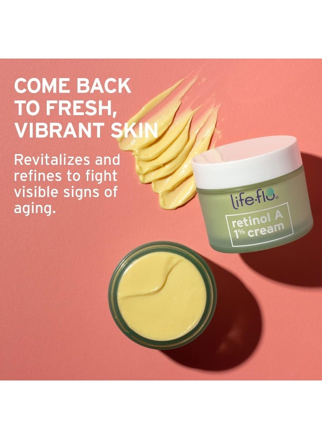 Life Flo Health Retinol A 1%, Advanced Revitalization Cream Clear 48grams - Image 4