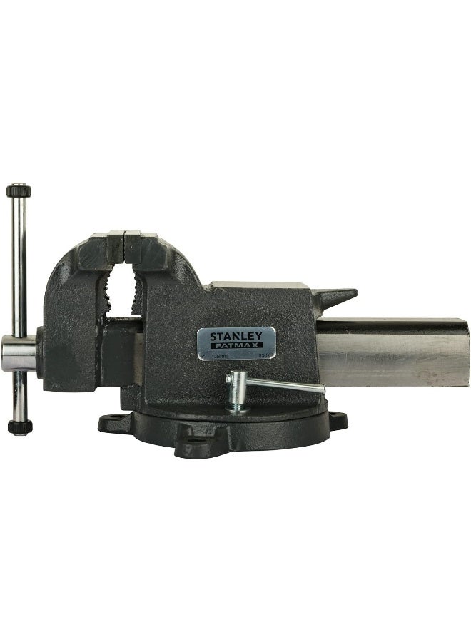 Stanley - Heavy Duty Bench Vice Silver/Black - Image 1