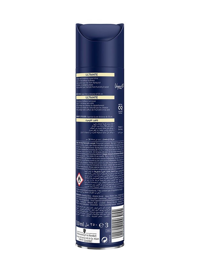 Schwarzkopf - Taft Ultimate Hair Spray 250ml - Image 1