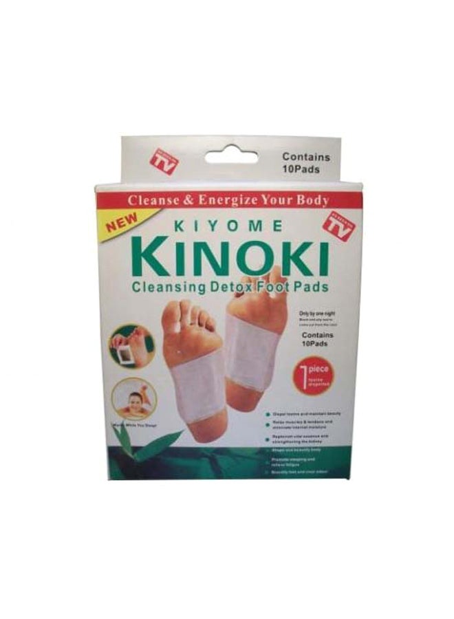 Kinoki 2-Piece Foot Pad Set White