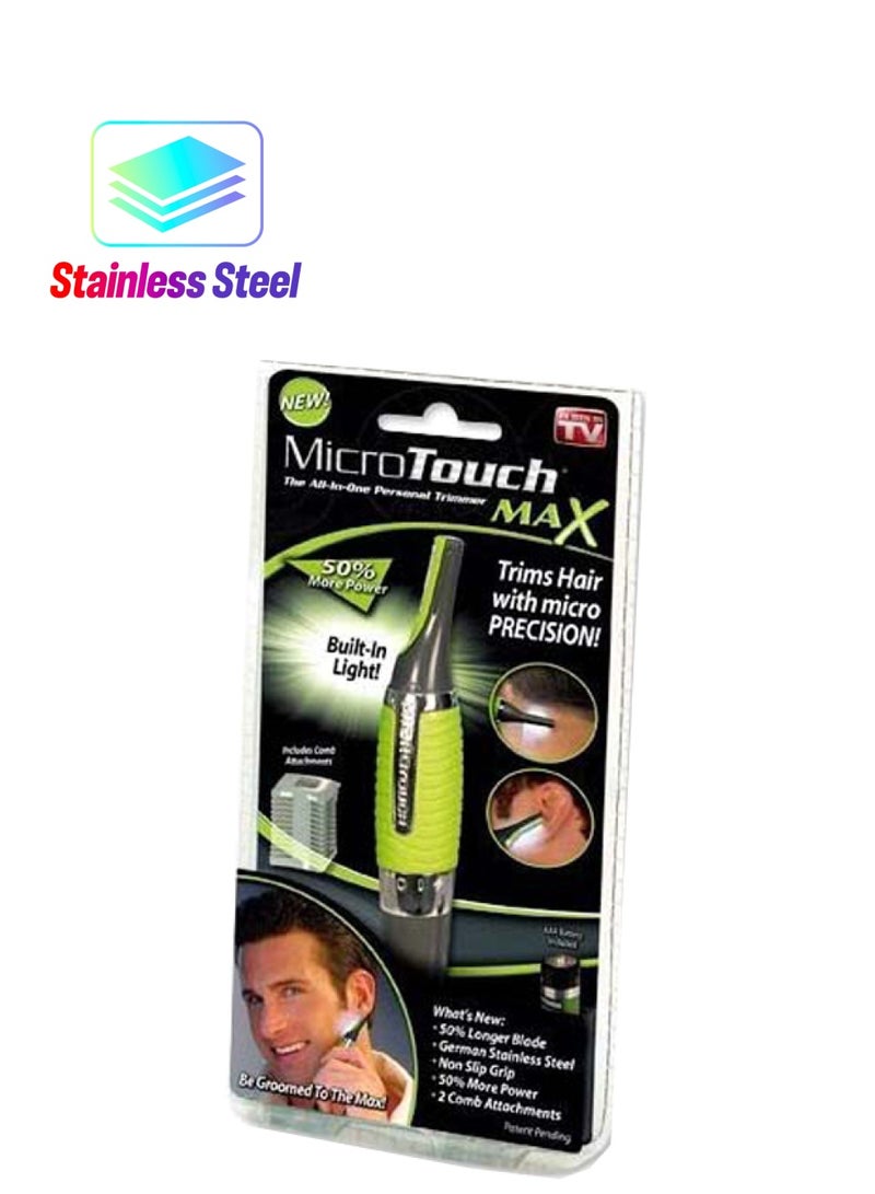 Micro Touch Electric Trimmer Black  - Image 1