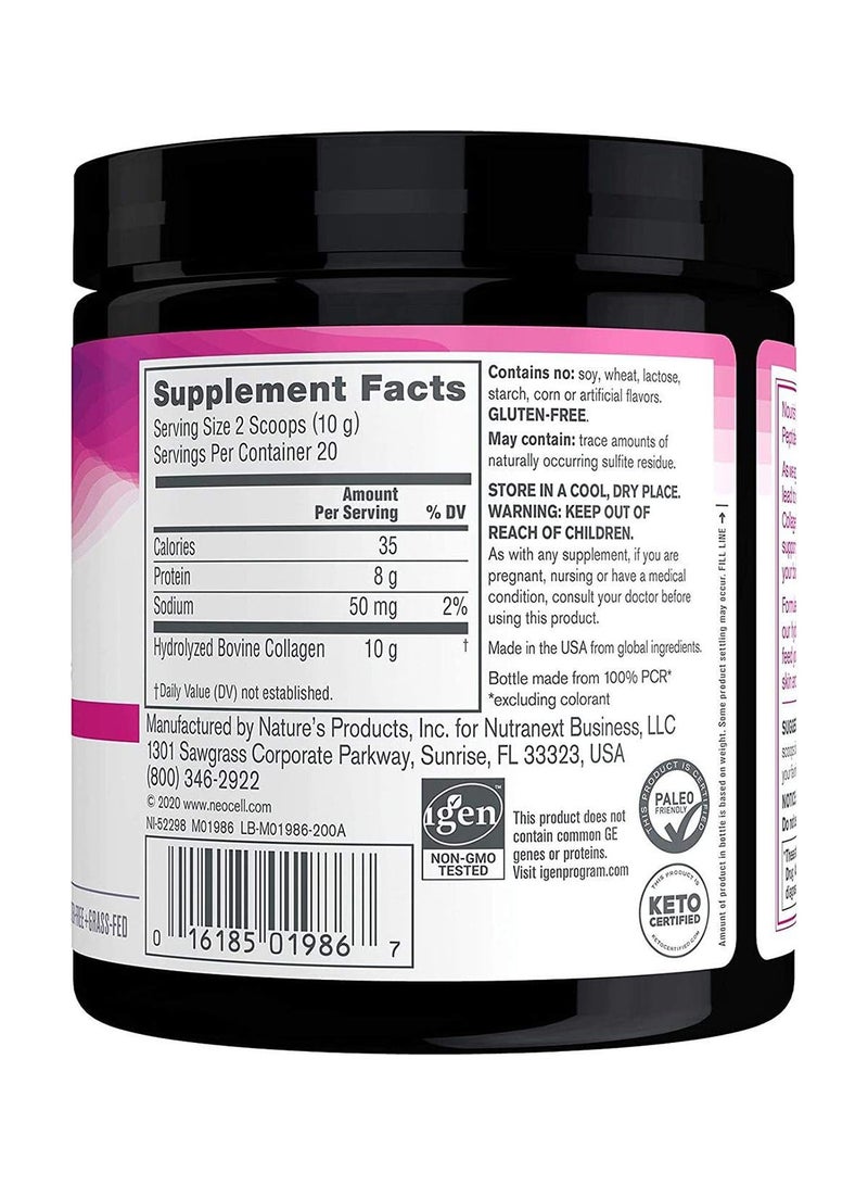 NEOCELL - Super Collagen Peptides, Unflavored 7 oz Packaging may vary - Image 1