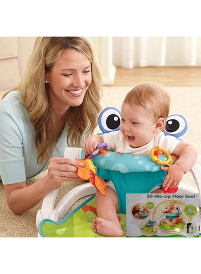 Generic - Frog Themed Baby Play Sit-Me-Up Floor Seat Suitable For 0 Months + - Image 1