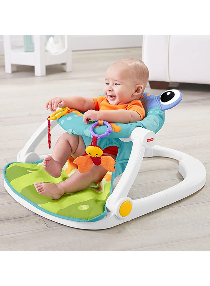 Frog Themed Baby Play Sit-Me-Up Floor Seat Suitable For 0 Months + - Image 4