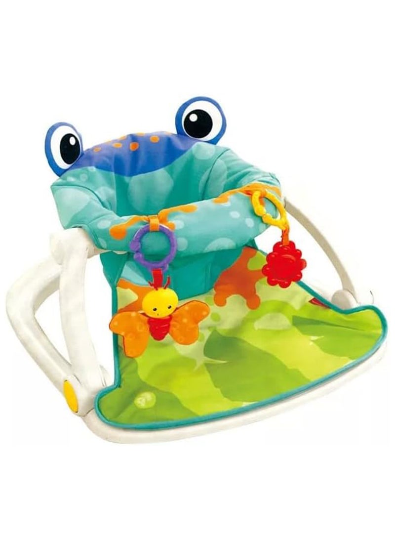 Frog Themed Baby Play Sit-Me-Up Floor Seat Suitable For 0 Months + - Image 1