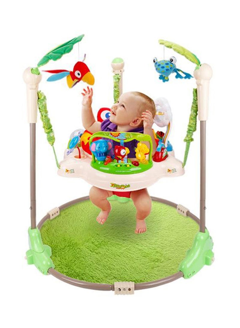 Generic - Jumparoo Rainforest Baby Bouncing Jumper Walker With Music And Lights, 9 - 12 Months - Image 1