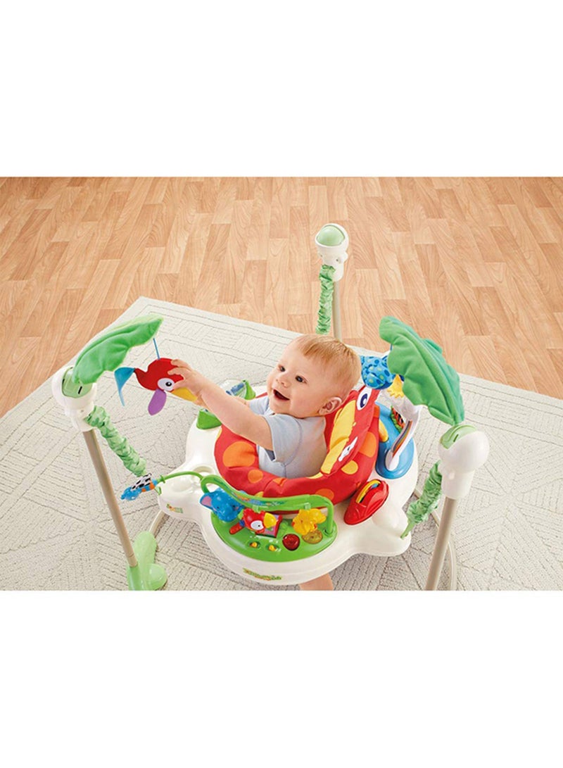 Generic - Jumparoo Rainforest Baby Bouncing Jumper Walker With Music And Lights, 9 - 12 Months - Image 1
