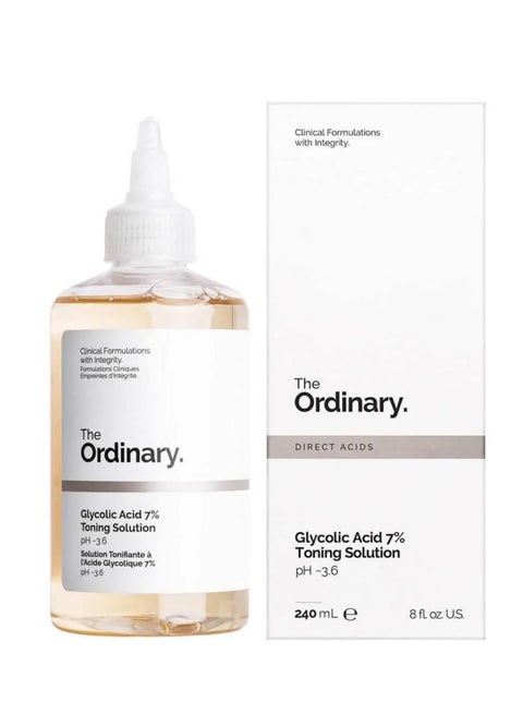 Glycolic Acid 7% Toning  Solution 240ml