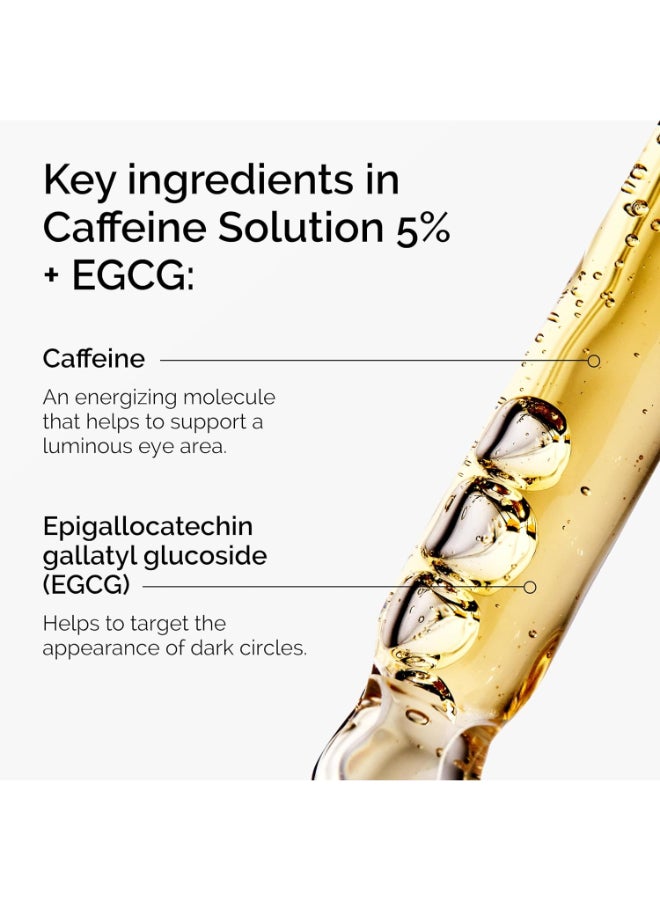 ذا اورديناري سيروم بنسبة 5% من محلول الكافيين مع مركب إيبيجالوكاتشين جاليت 30ملليلتر - Image 5