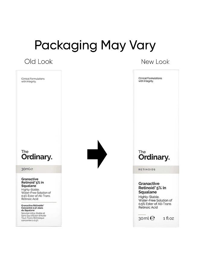 The Ordinary - Granactive Retinoid 5% In Squalane 30Ml Packaging May Vary 30ml - Image 1